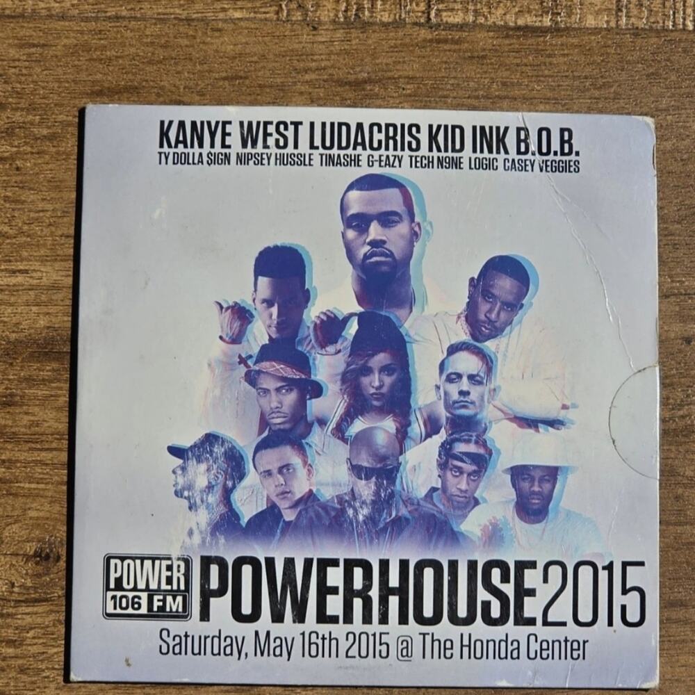 Power 106 FM POWERHOUSE 2015 PROMOTIONAL CD VARIOUS ARTISTS